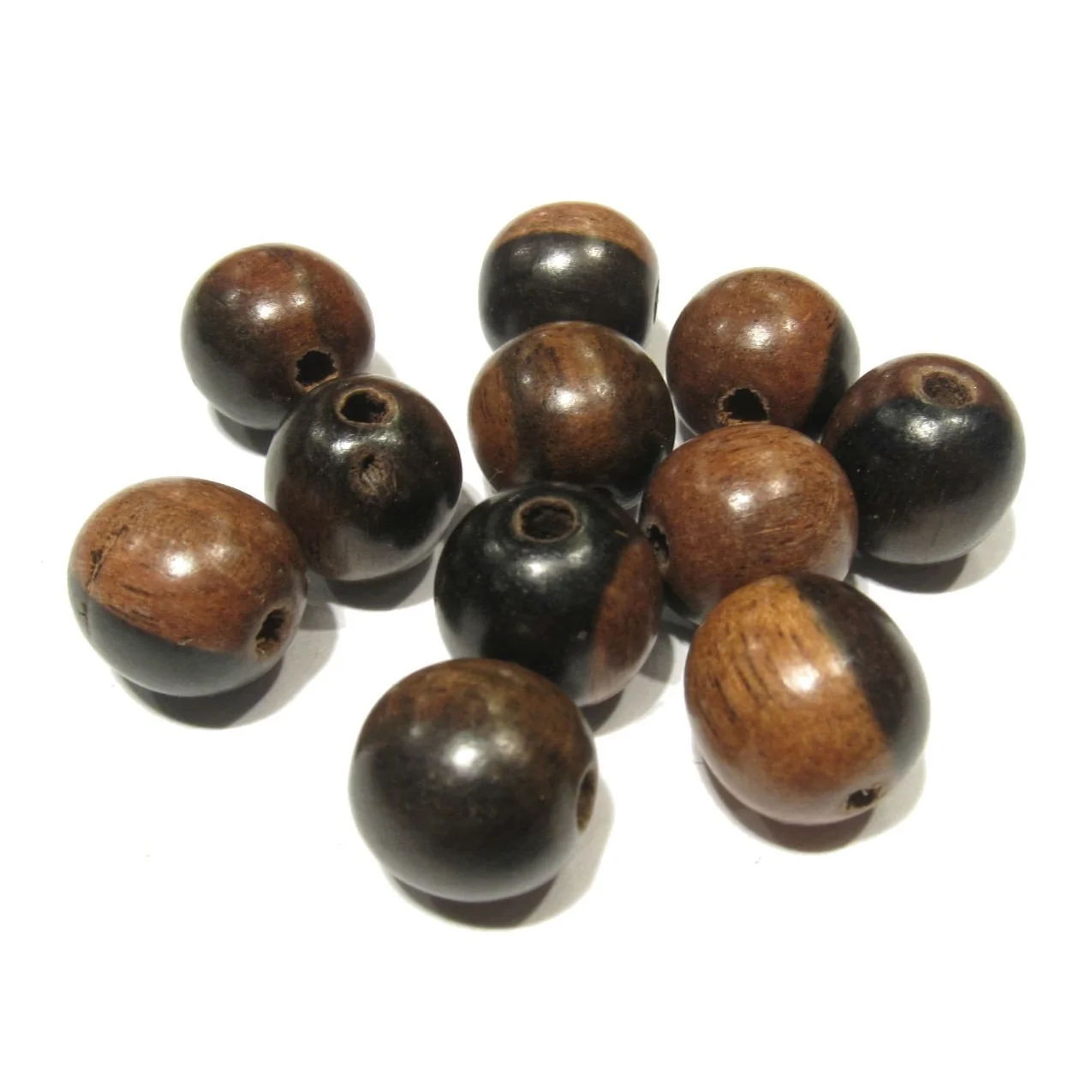 10mm Philippine Mahogany Bead Strand - Image 3