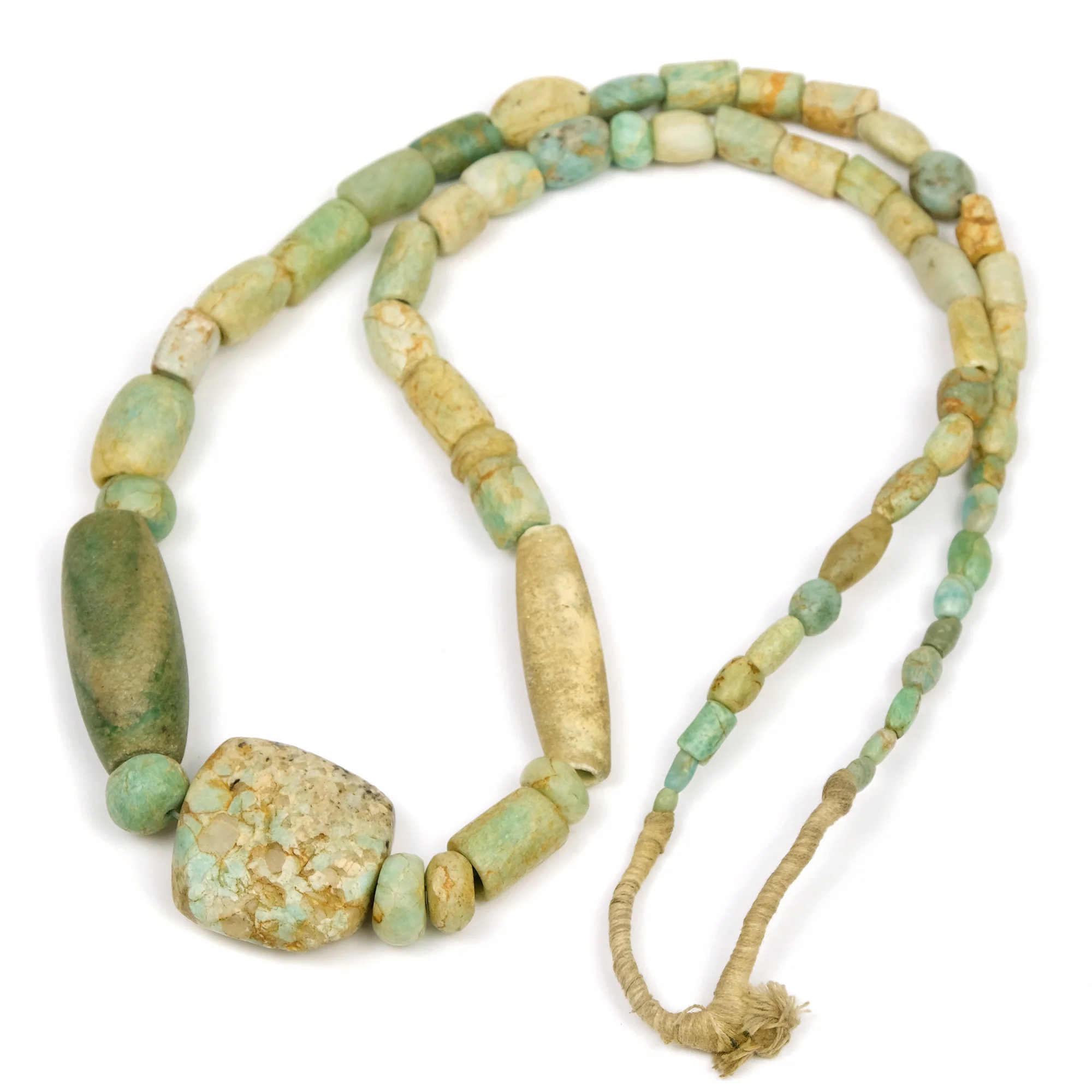 12th - 16th Century Dowry Amazonite Strand / Necklace - Image 2