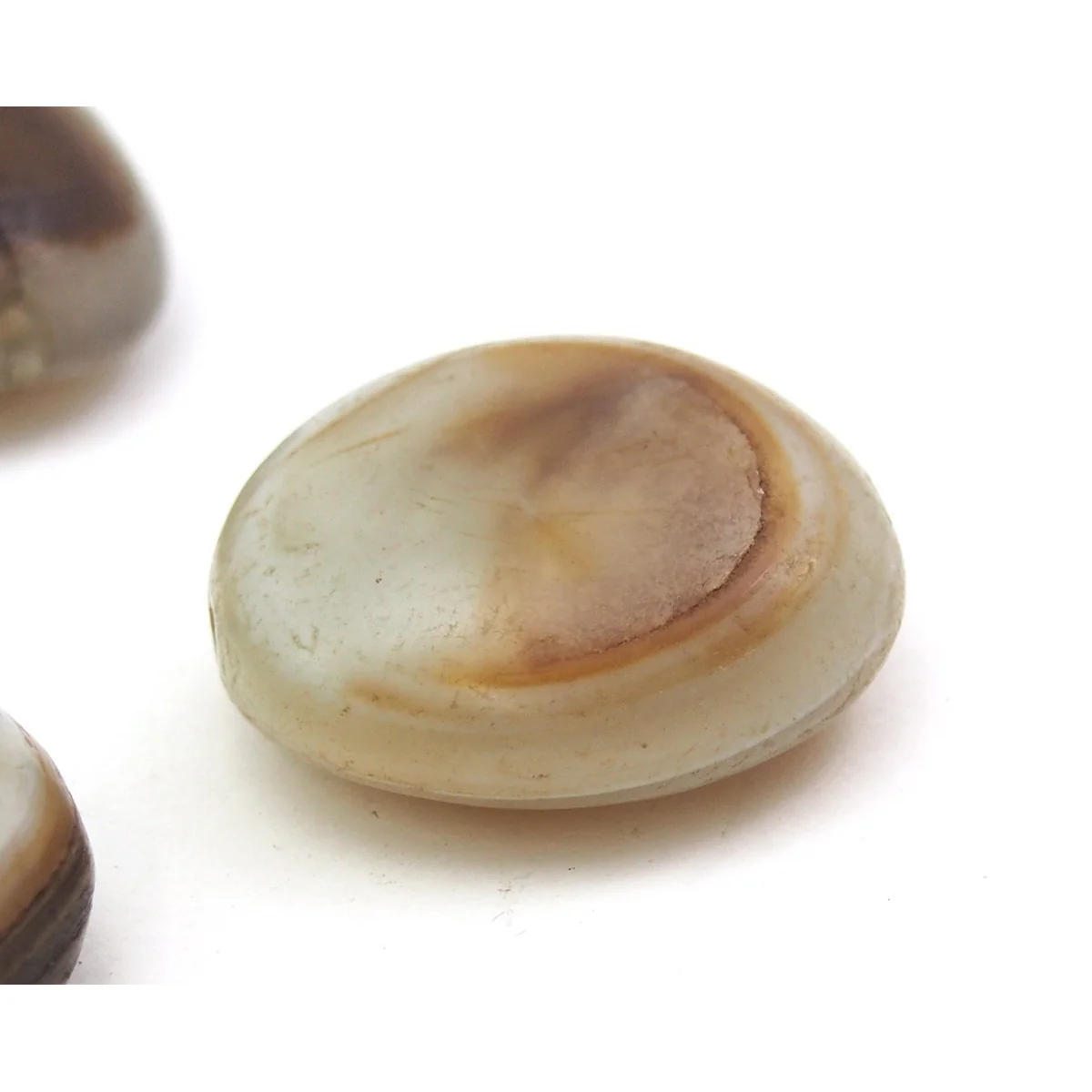 14th-18th C. Luk Mik Heirloom Suleiman Agate Dzi Beads, A - Image 9