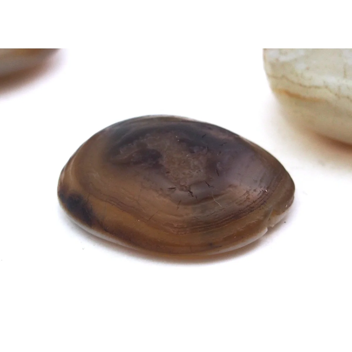 14th to 18th century Luk Mik Heirloom Suleiman Agate Dzi Beads, C - Image 8
