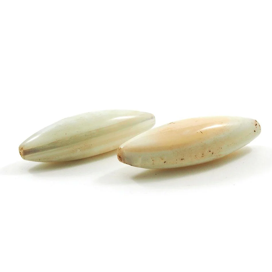 18th-19th Century White Banded Agate From Nigeria - Image 4