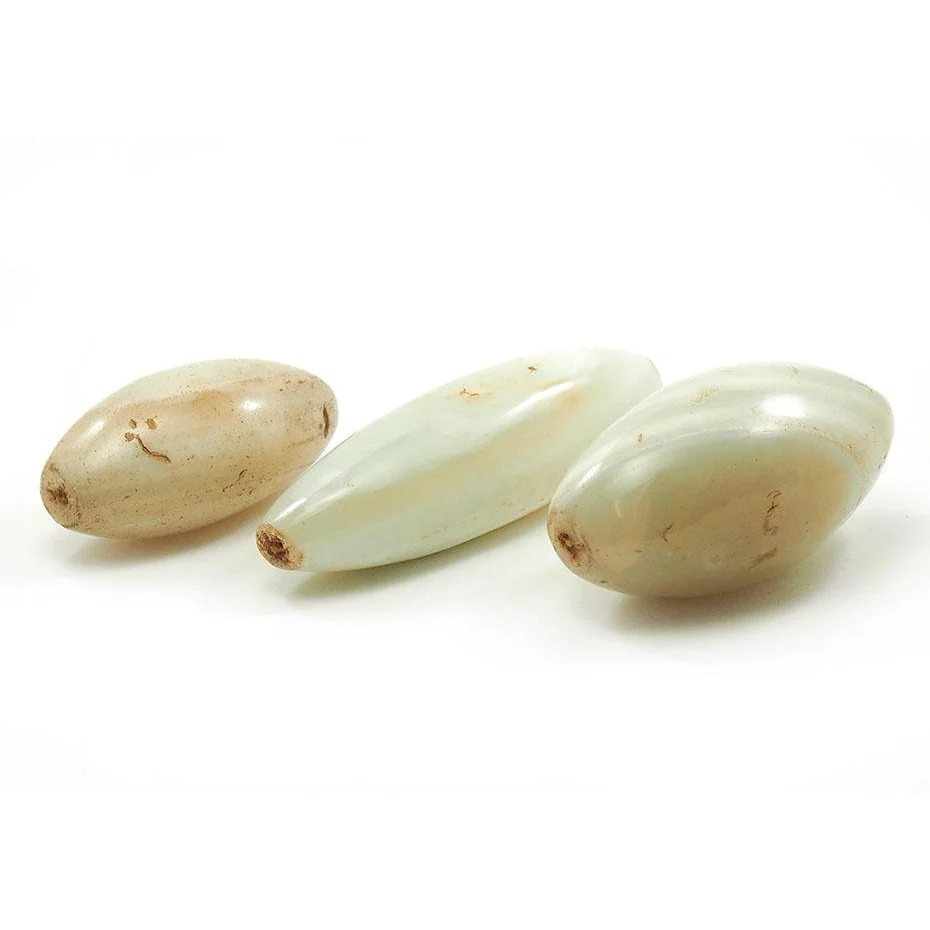 18th-19th Century White Banded Agate From Nigeria - Image 2