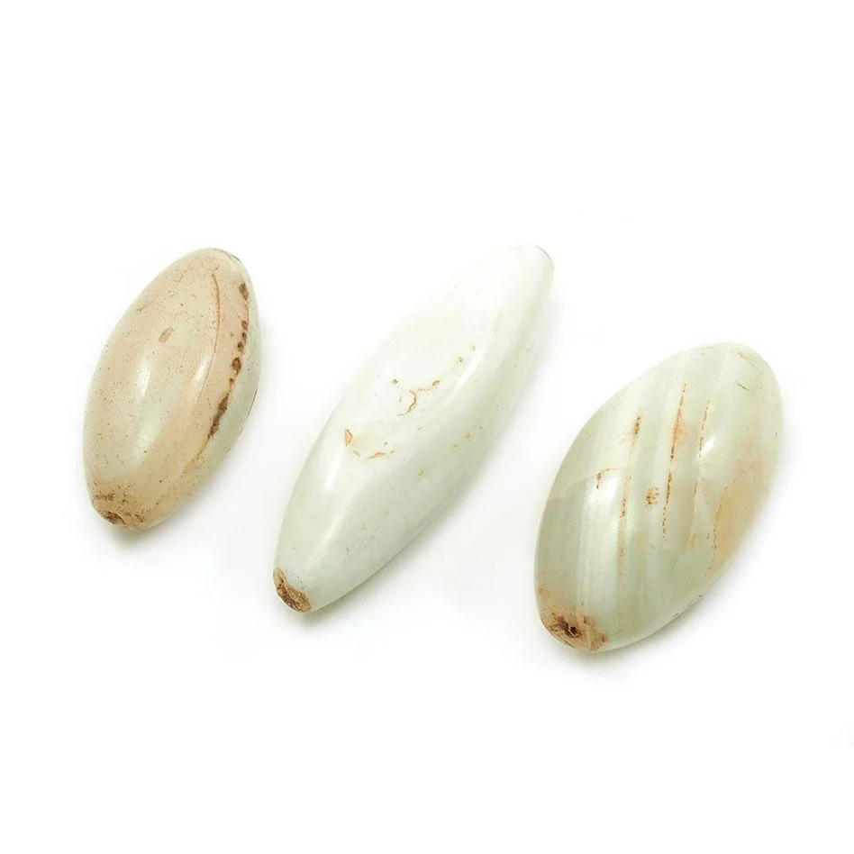 18th-19th Century White Banded Agate From Nigeria - Image 3