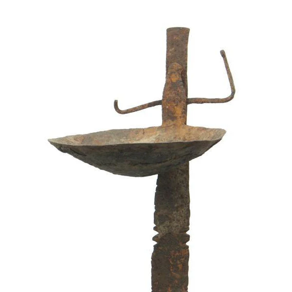 19th C. Bamana Oil Lamp 1 - Image 2