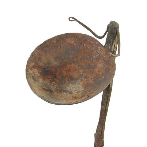 19th C. Bamana Oil Lamp 2 - Image 4
