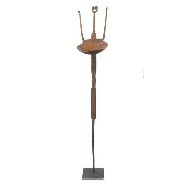 19th C. Bamana Oil Lamp 3 - Image 2