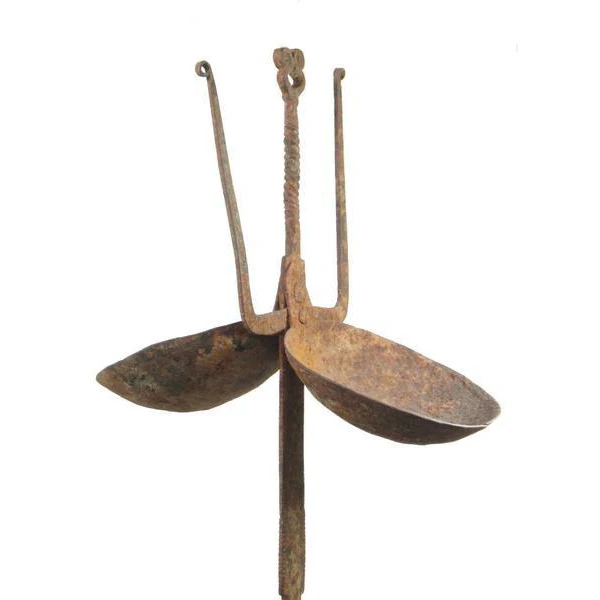 19th C. Bamana Oil Lamp 3 - Image 3