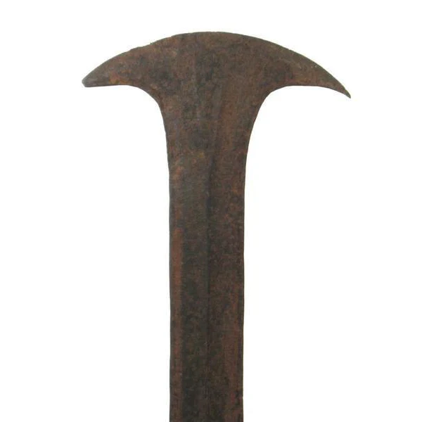 19th C. Iron Blade, Zaire - Image 2