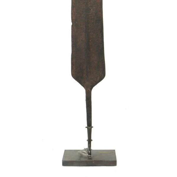 19th C. Iron Blade, Zaire - Image 4