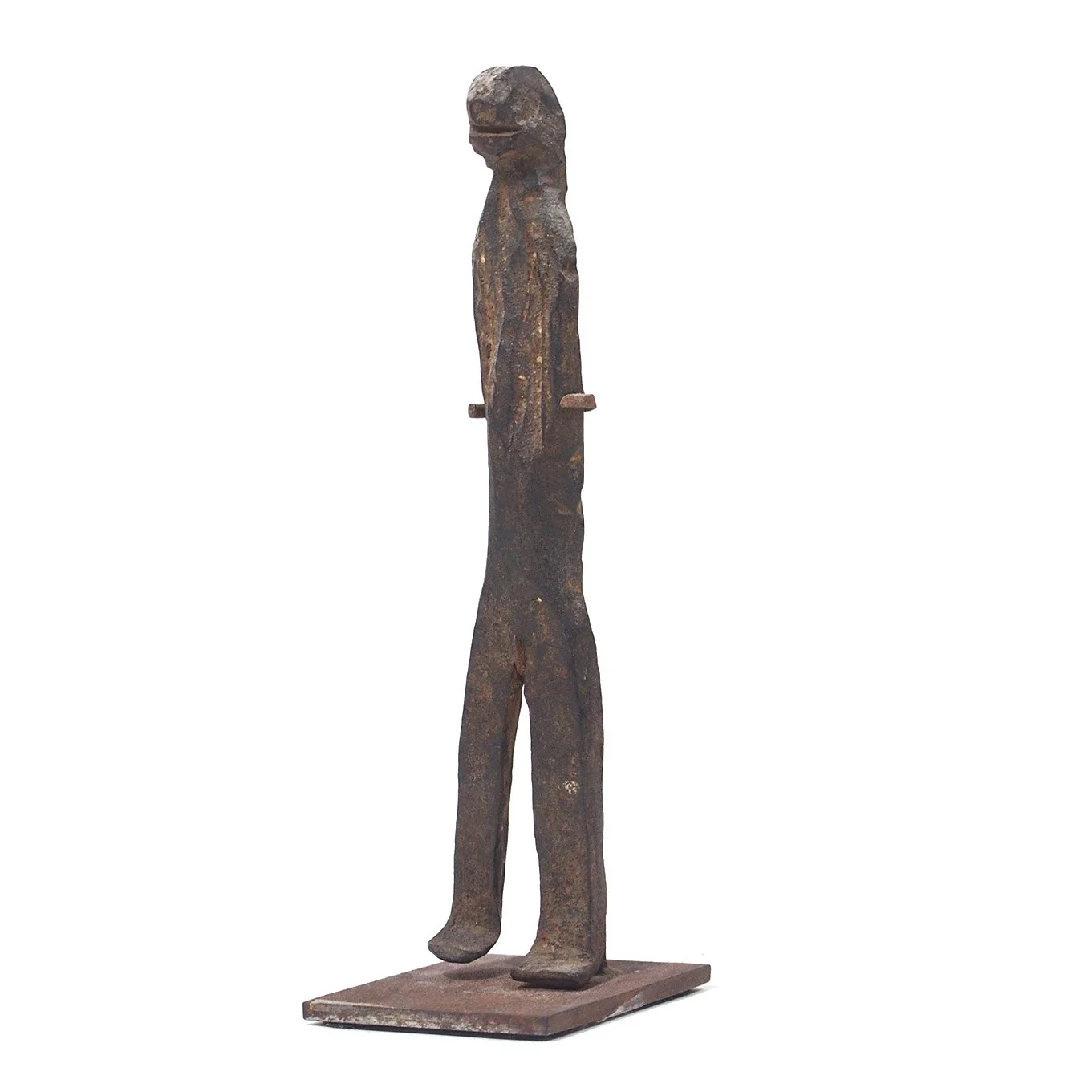 19th C. Moba Ancestral Figure in Iron, Ghana - Image 2