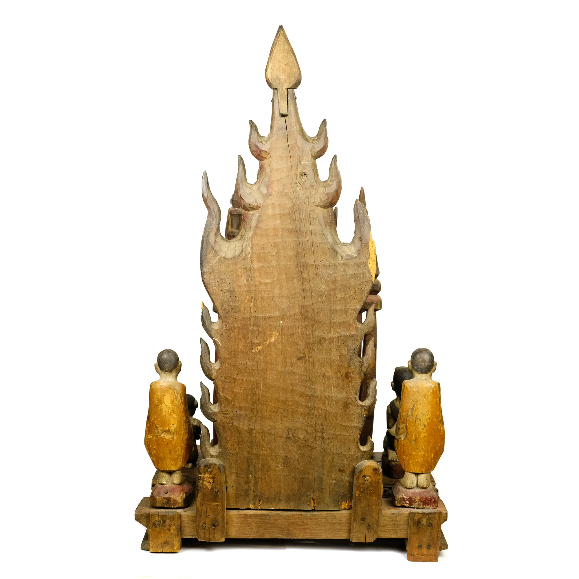 Early 20th Century Northern Thailand / Laos Border Buddha Devotional Tableau - Image 8