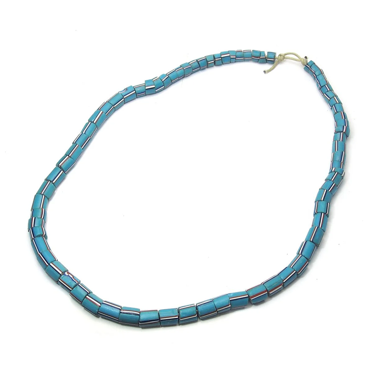 19th Century Venetian Drawn Glass Cane Tube Trade Beads / Necklaces from Nigeria - Image 6