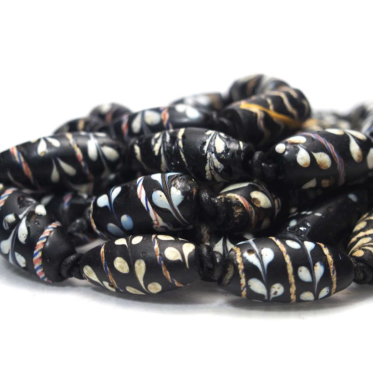 19th Century Venetian "Lewis and Clark" or "Ambassador" Trade Bead Necklace from Nigeria - Image 2