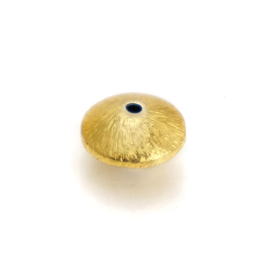 22K Gold Plated Over Sterling Silver Bead #1 - Image 2