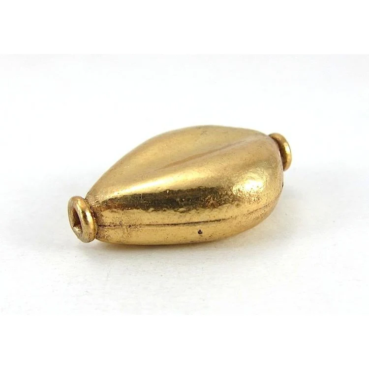 22K Gold Plated Over Sterling Silver Bead #10 - Image 3