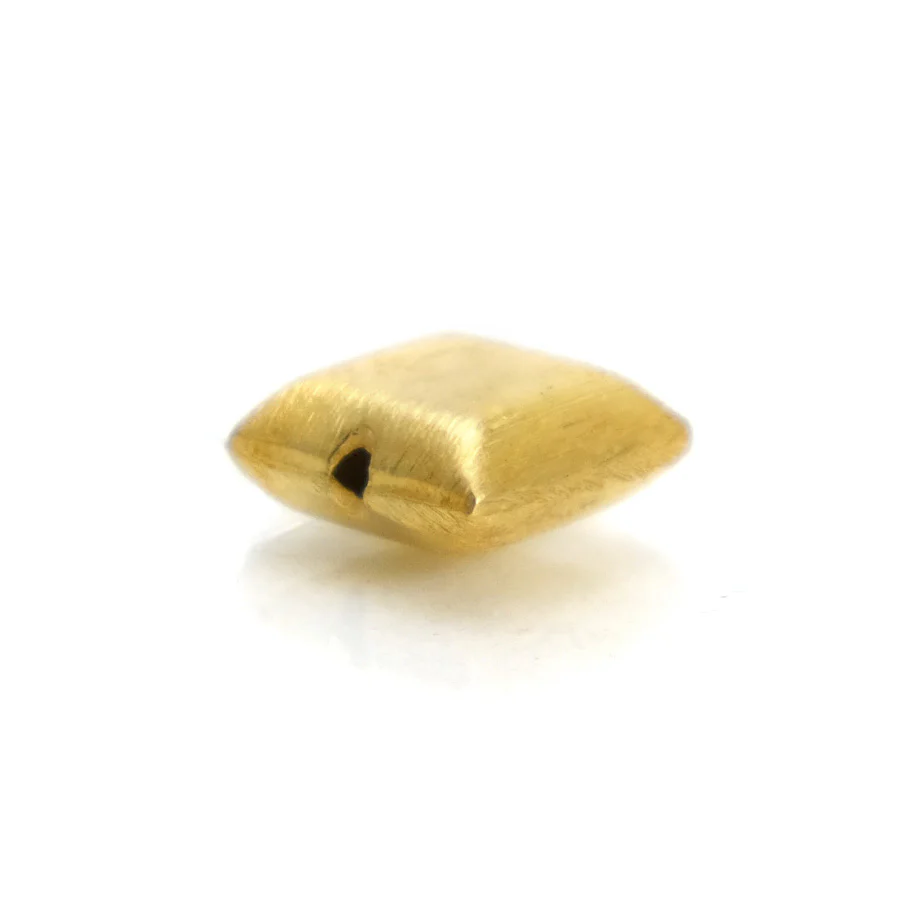 22K Gold Plated Over Sterling Silver Bead #25 - Image 2