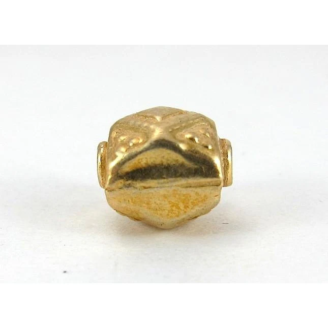 22K Gold Plated Over Sterling Silver Bead #4 - Image 3