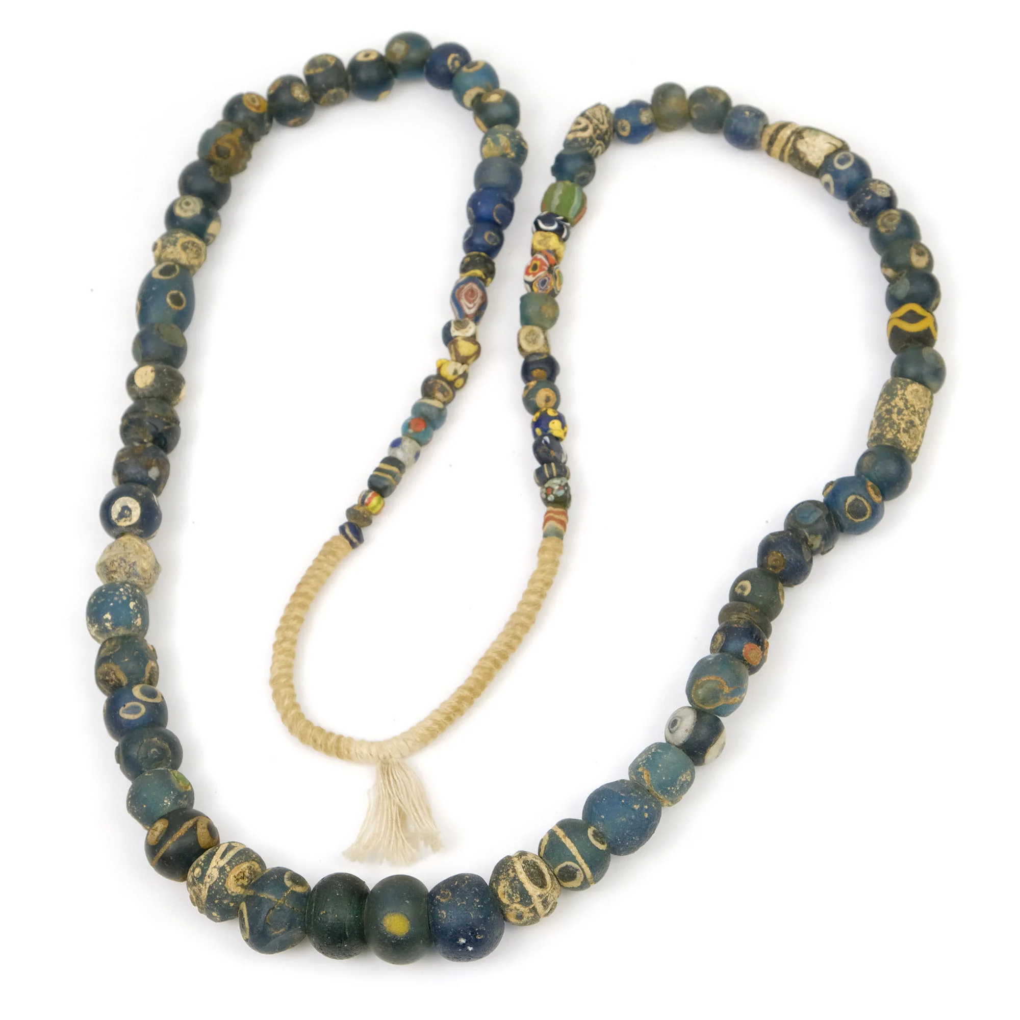 2nd Century Ptolemaic Eye Bead Necklace - Image 4