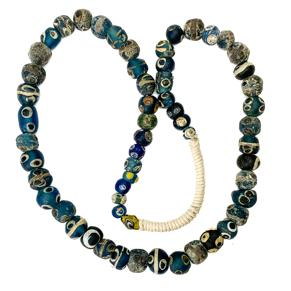 Ptolemaic Islamic Glass 2nd to 4th century AD Authentic Eye Beads - Image 3
