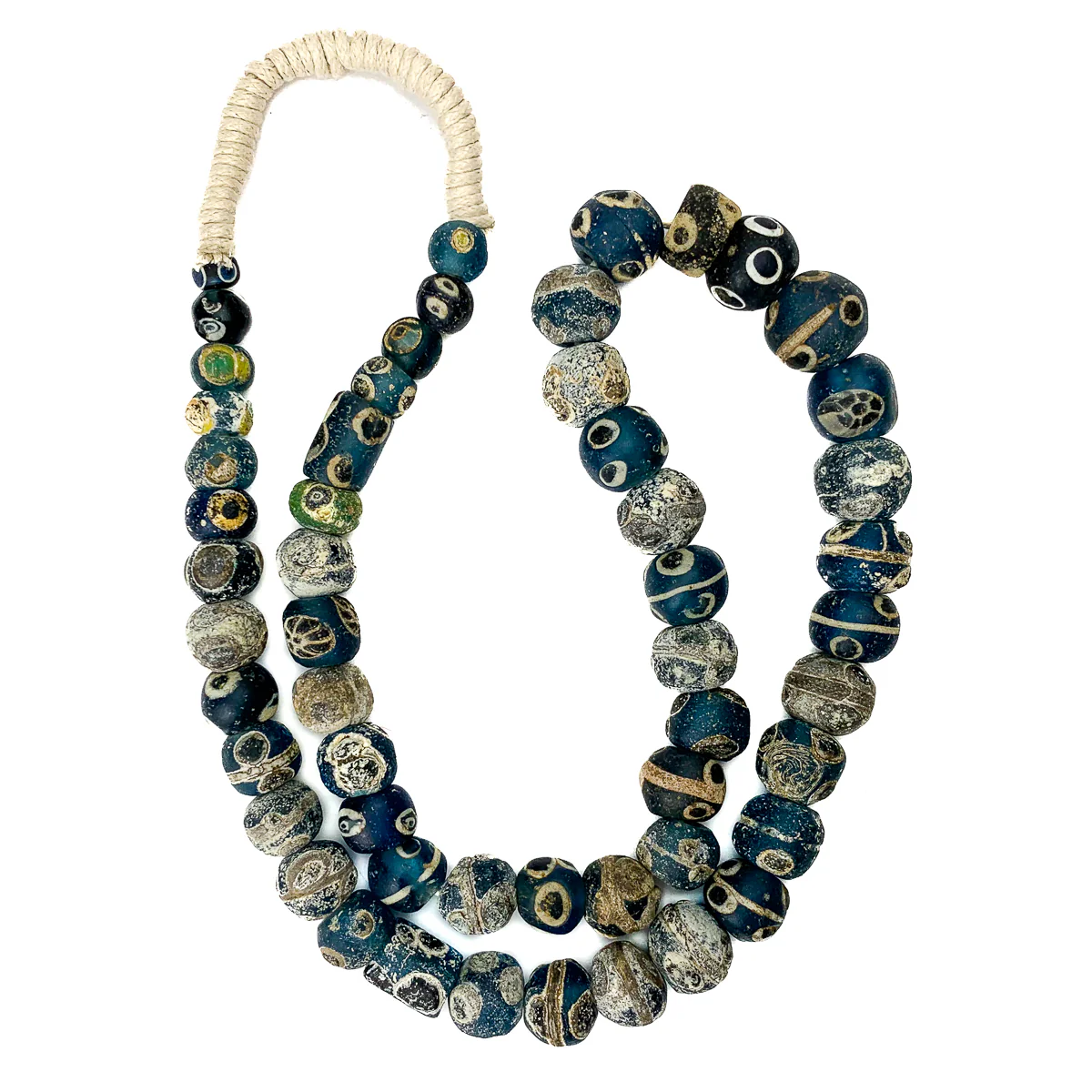Ptolemaic Islamic Glass 2nd to 4th century AD Authentic Eye Beads - Image 5