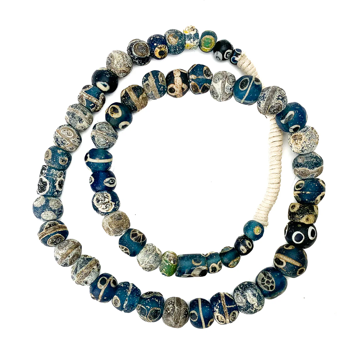 Ptolemaic Islamic Glass 2nd to 4th century AD Authentic Eye Beads - Image 6