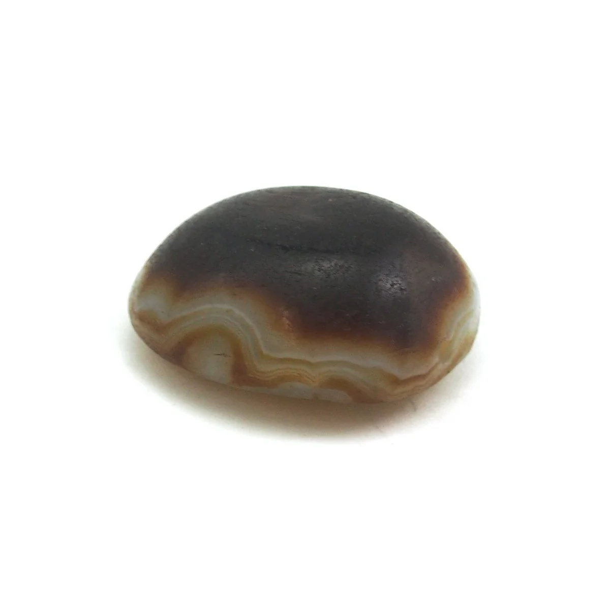 14th to 18th century Luk Mik Heirloom Suleiman Agate Dzi Beads, B - Image 6