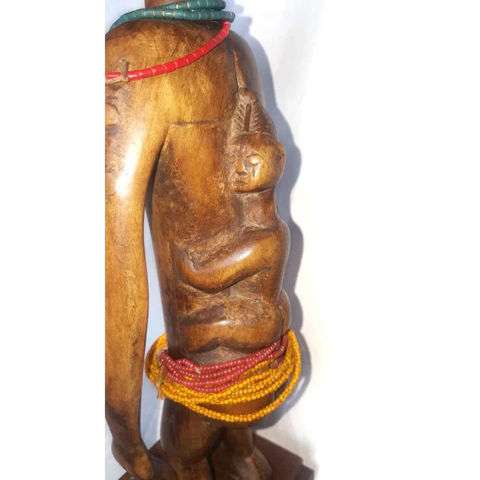 Ewe Venavi Maternity Statue, Togo #073 - Image 8