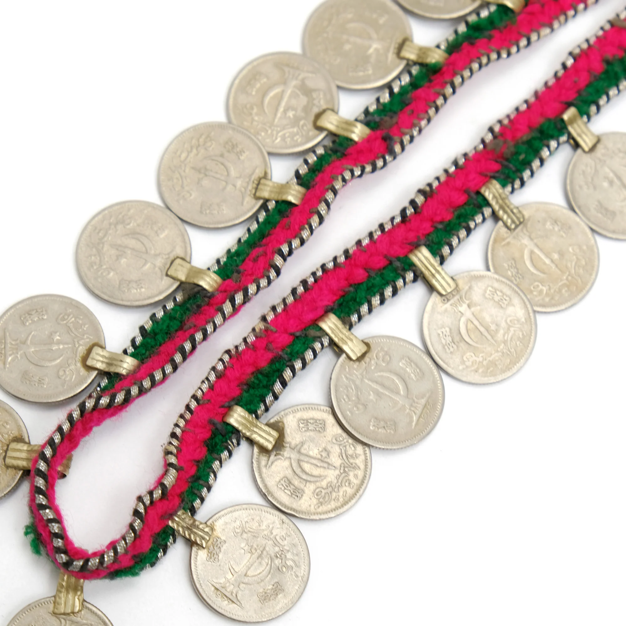 Afghan Coin Necklace #2 - Image 2
