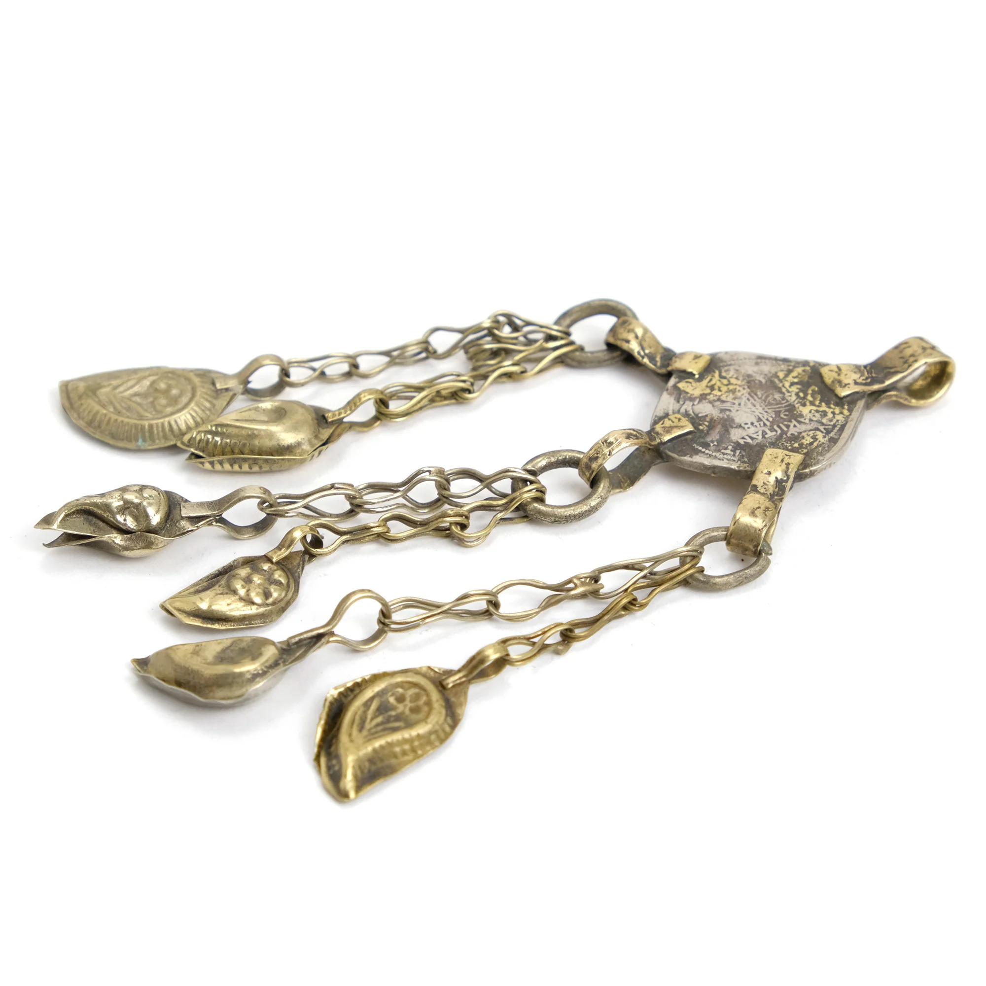 Afghan Silver Pendant #11 - Image 2