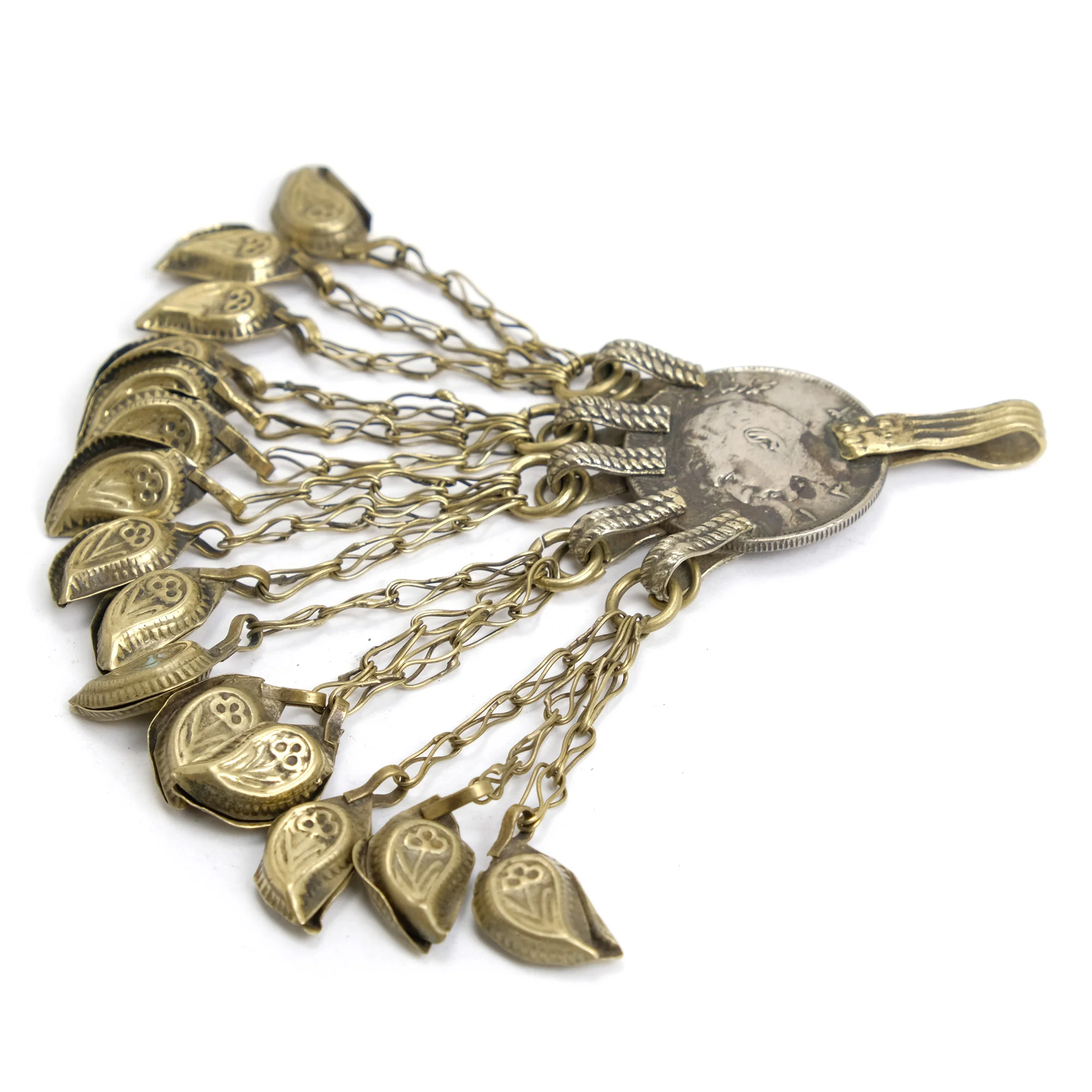 Afghan Silver Pendant #16 - Image 3