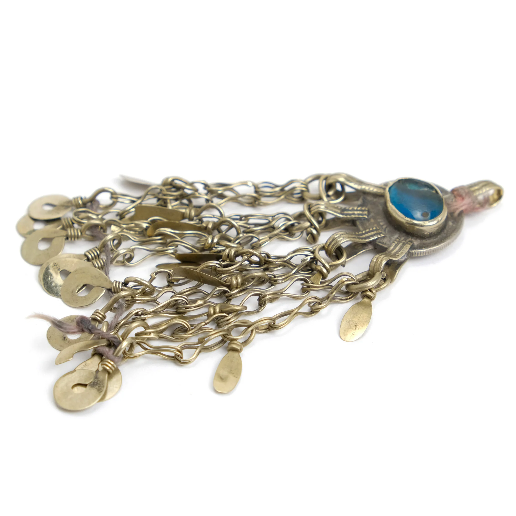 Afghan Silver Pendant #26 - Image 2