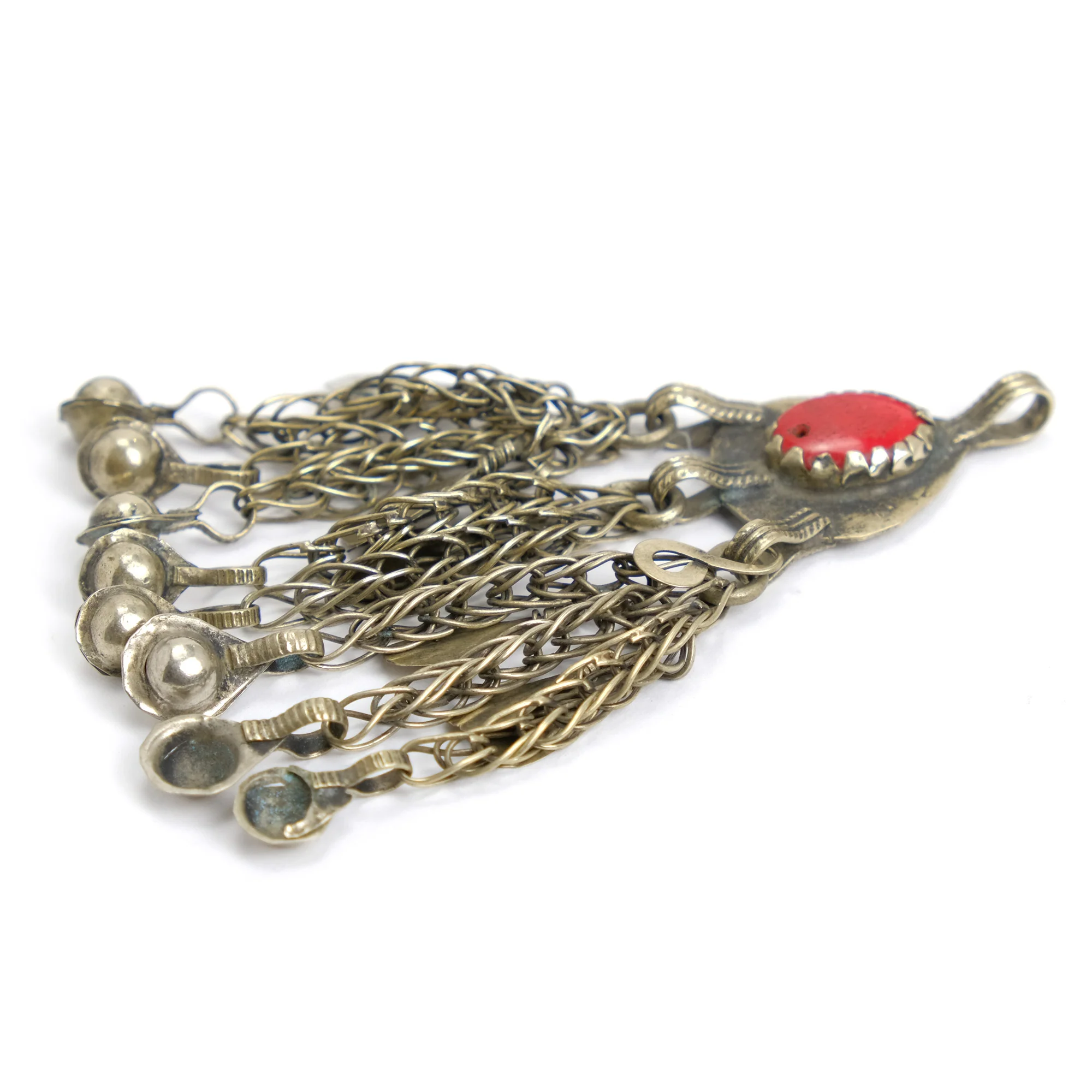 Afghan Silver Pendant #29 - Image 2