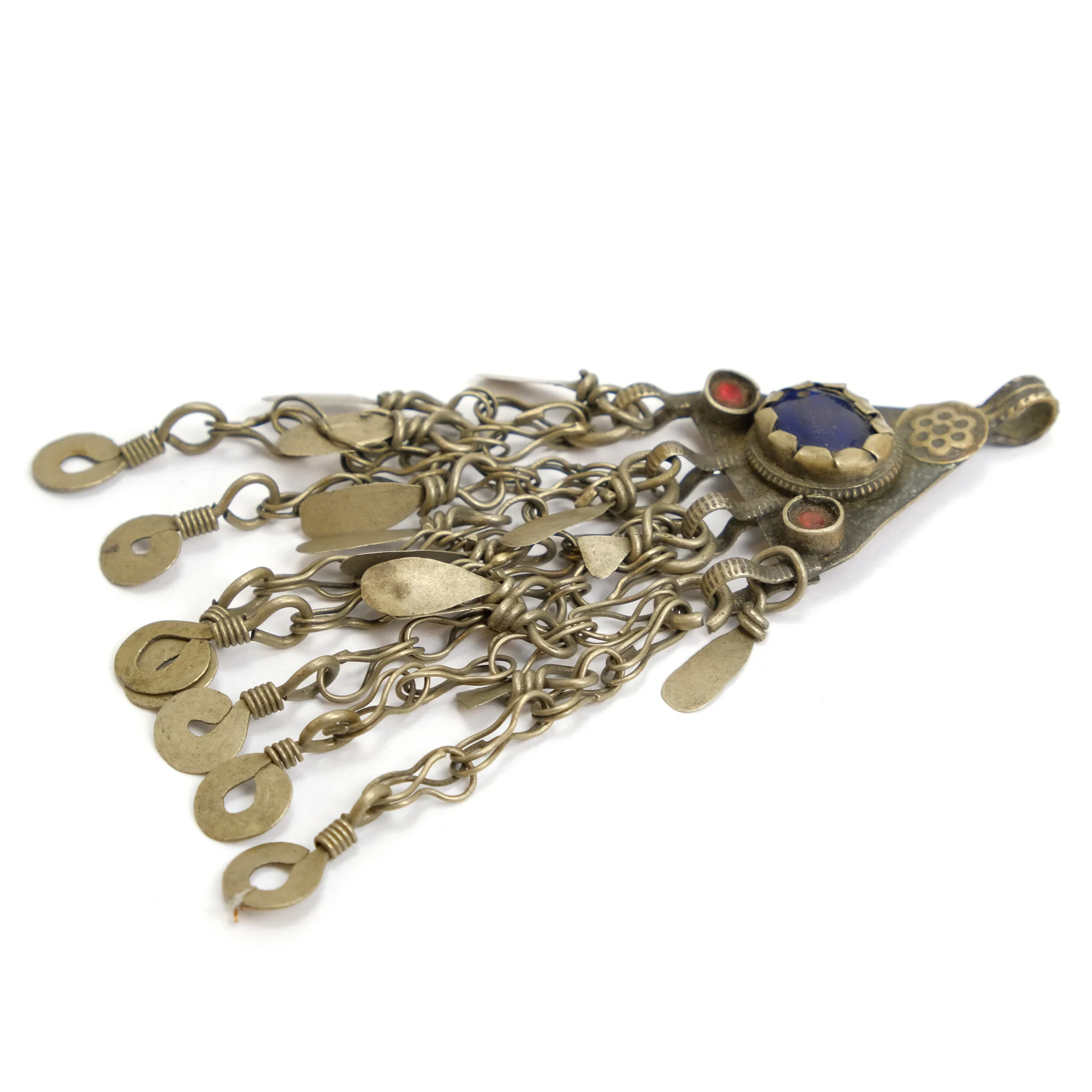 Afghan Silver Pendant #31 - Image 2