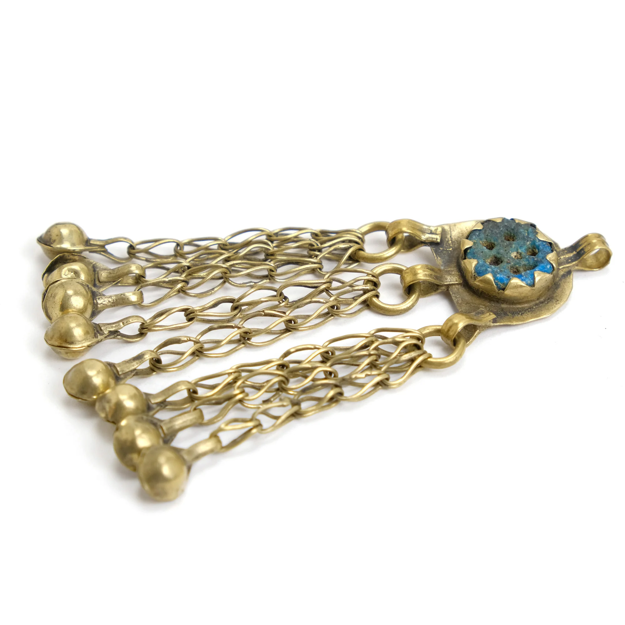 Afghan Silver Pendant #35 - Image 2