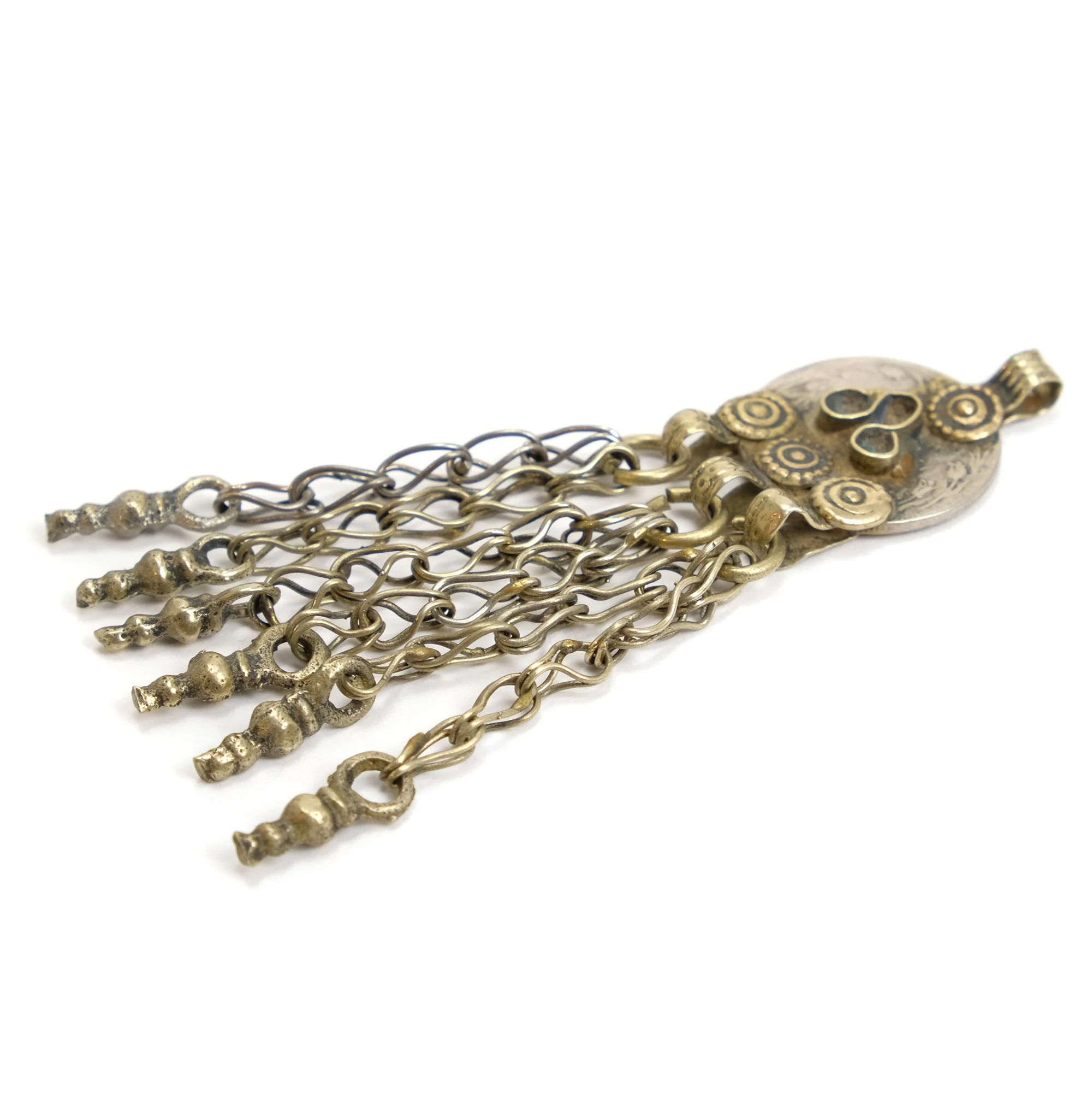 Afghan Silver Pendant #8 - Image 2