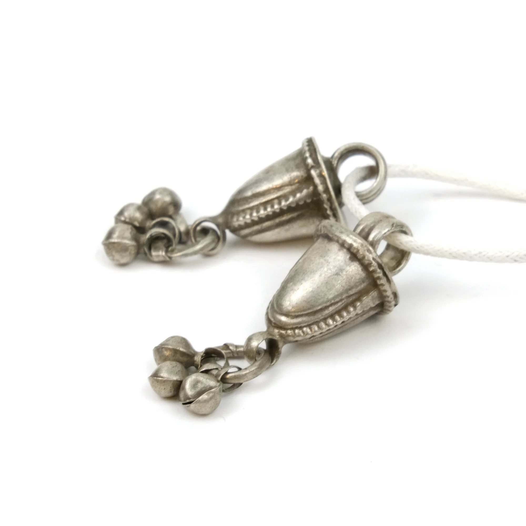 Afghan Tribal High Silver Content Heirloom Dowry 2 Pendant LOT - Image 2