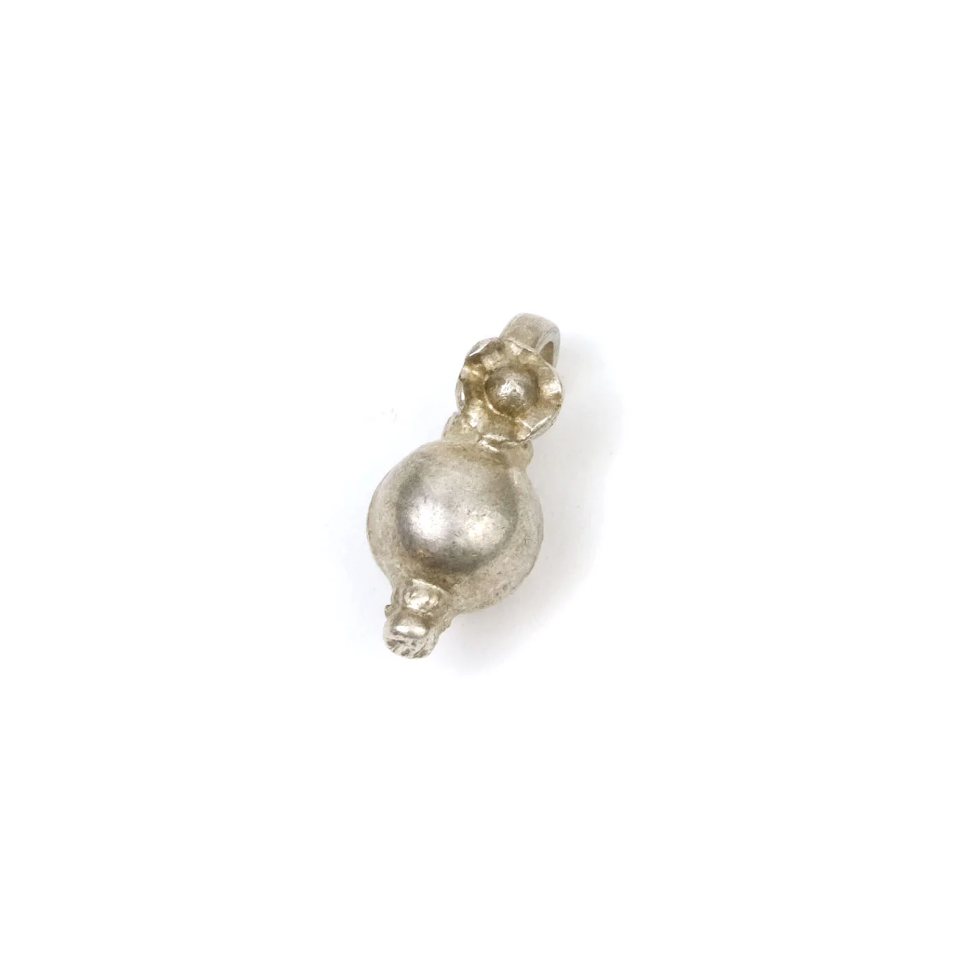 Afghan Tribal High Silver Content Heirloom Dowry Fertility Pendant 2 - Image 2