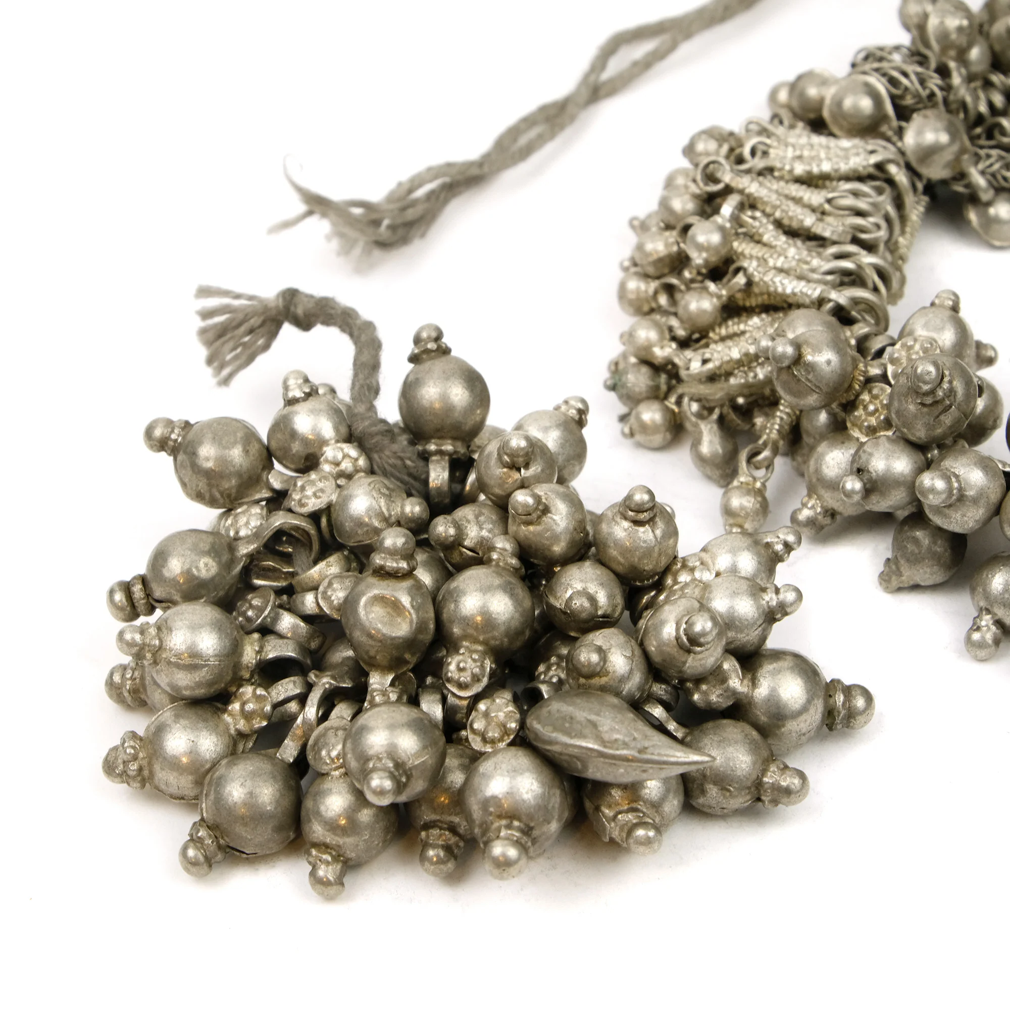 Afghan Tribal High Silver Content Heirloom Dowry Fertility Pendant - Image 4