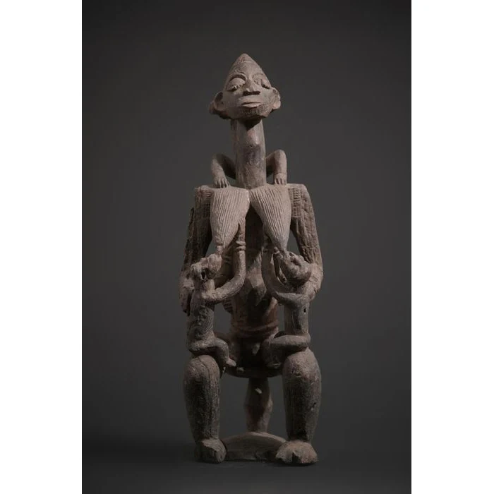 Afo / Eloyi Maternity Figure, Nigeria #768 - Image 2