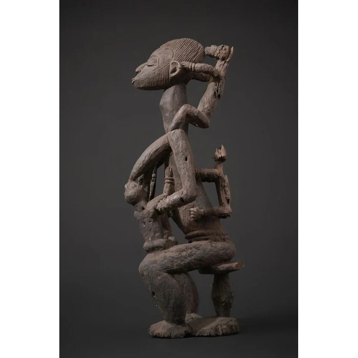 Afo / Eloyi Maternity Figure, Nigeria #768 - Image 4