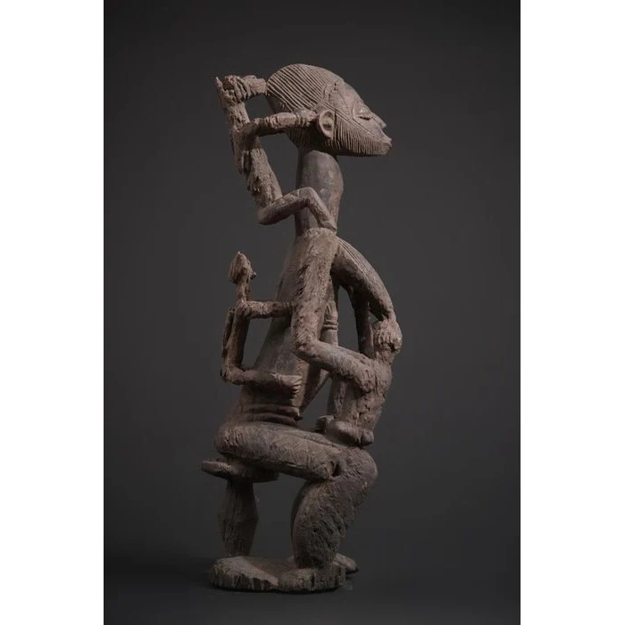Afo / Eloyi Maternity Figure, Nigeria #768 - Image 5