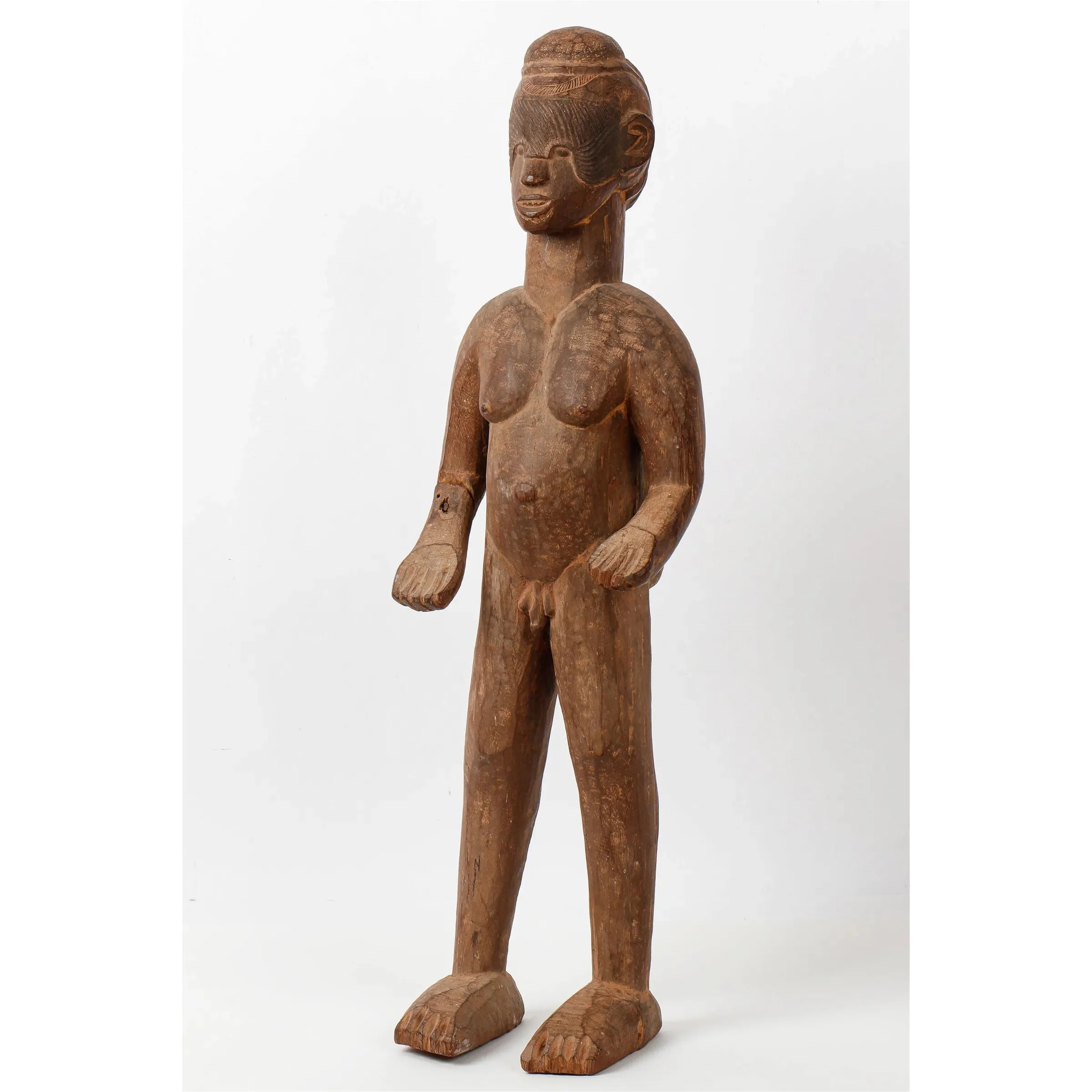 Igbo Alusi Male Shrine Figure, Nigeria #190 PROVENANCE - Image 2