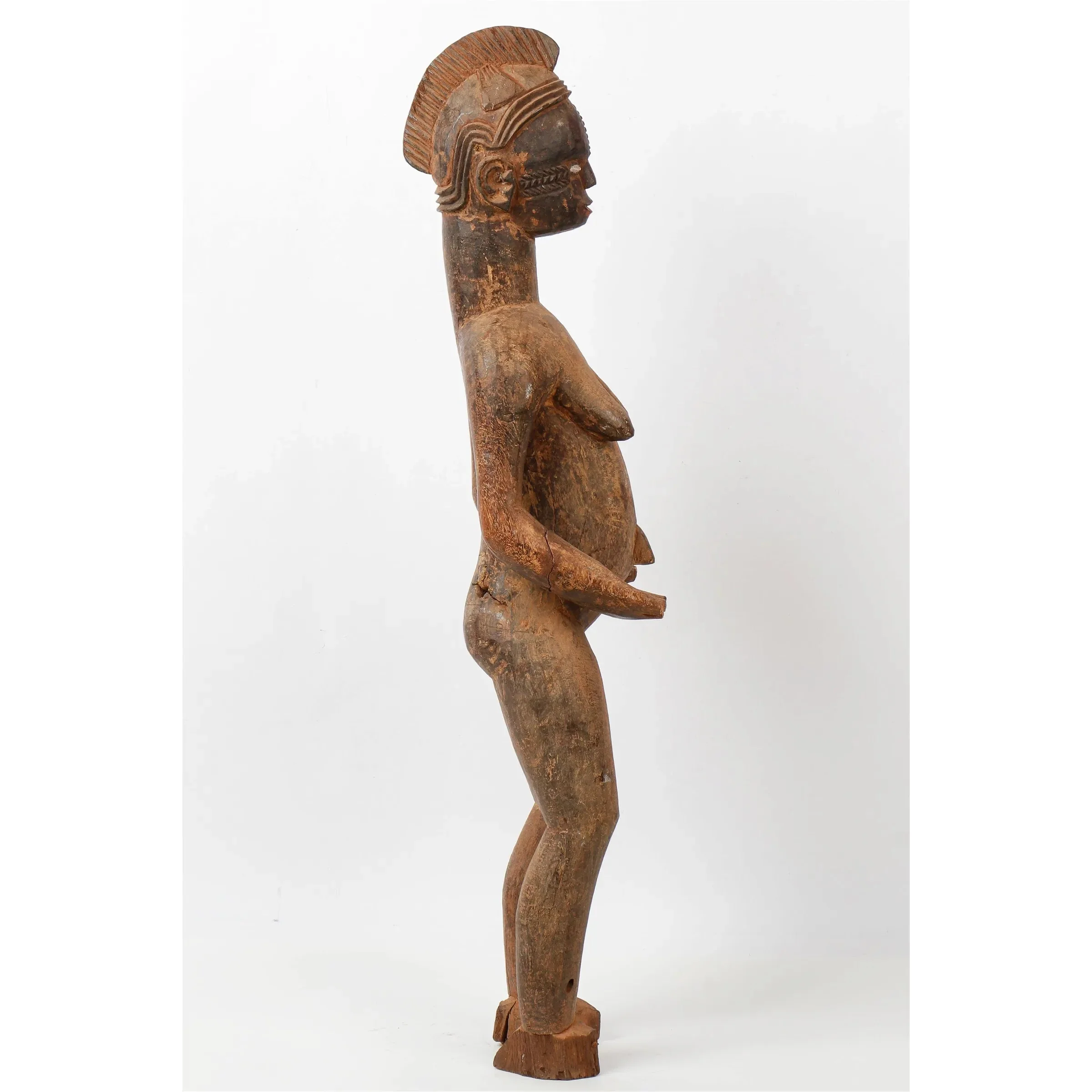Igbo Female Alusi Shrine Figure, Nigeria #192 PROVENANCE - Image 3
