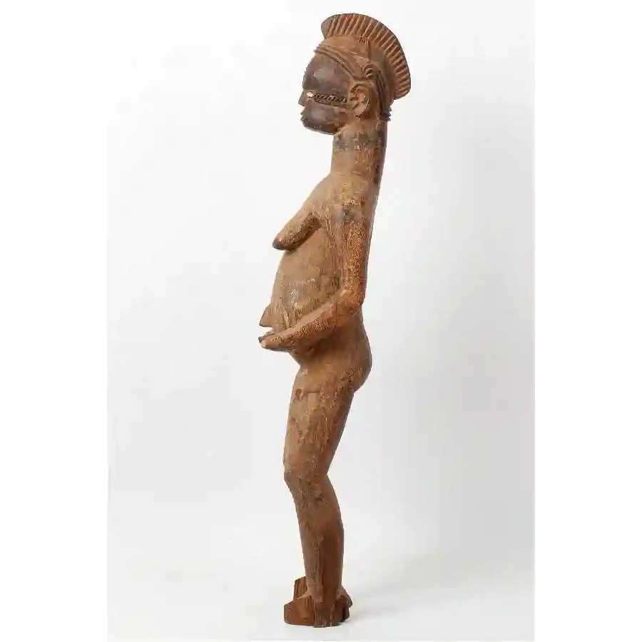 Igbo Female Alusi Shrine Figure, Nigeria #192 PROVENANCE - Image 4