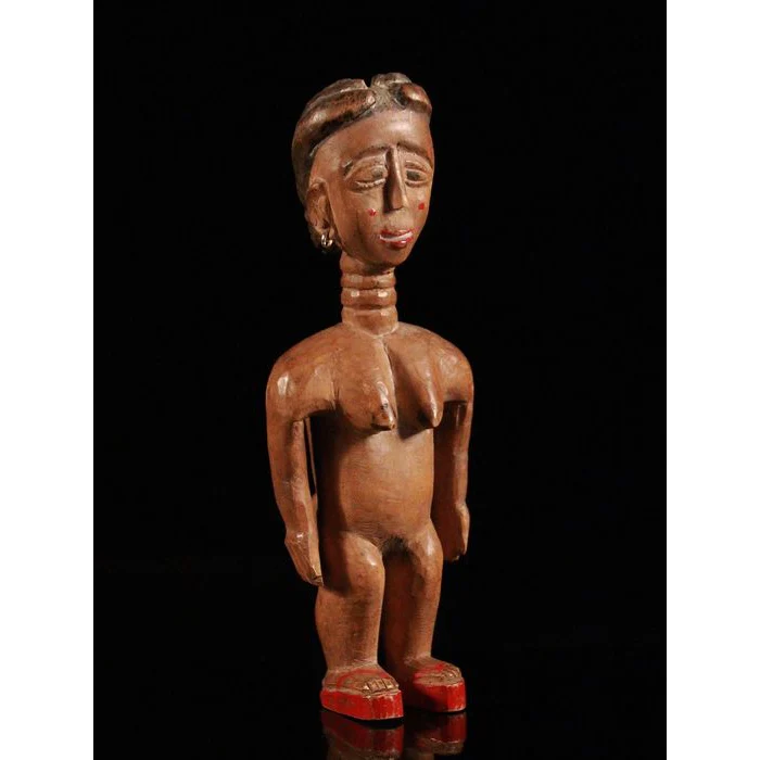 Akan / Ewe Female Venavi Altar Figure, Ghana #542 - Image 2