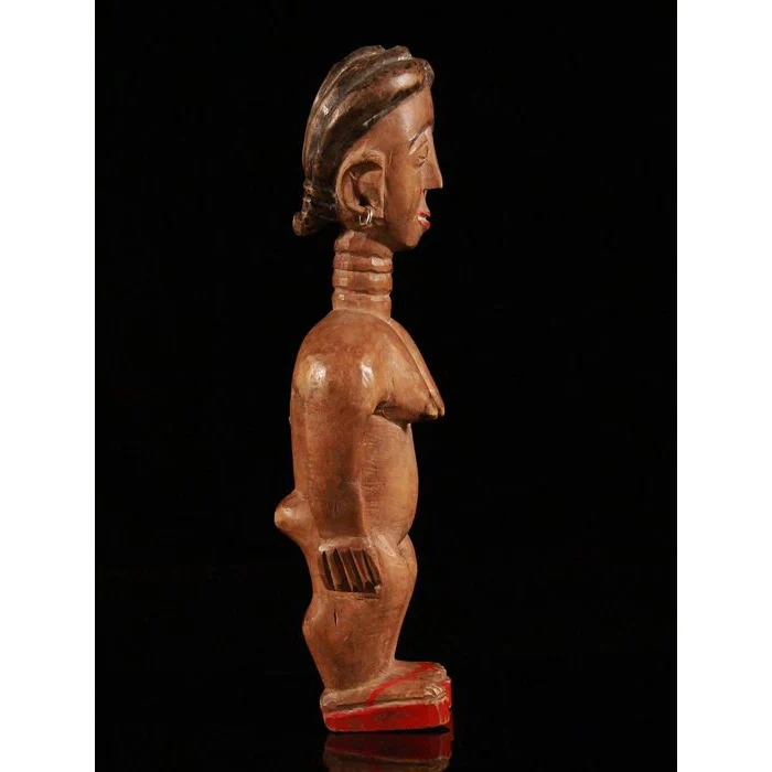 Akan / Ewe Female Venavi Altar Figure, Ghana #542 - Image 4