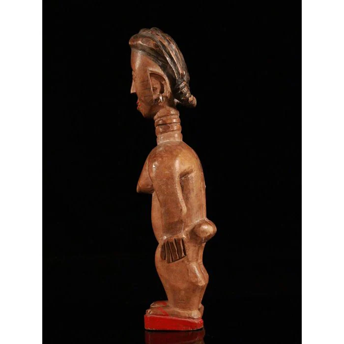 Akan / Ewe Female Venavi Altar Figure, Ghana #542 - Image 5