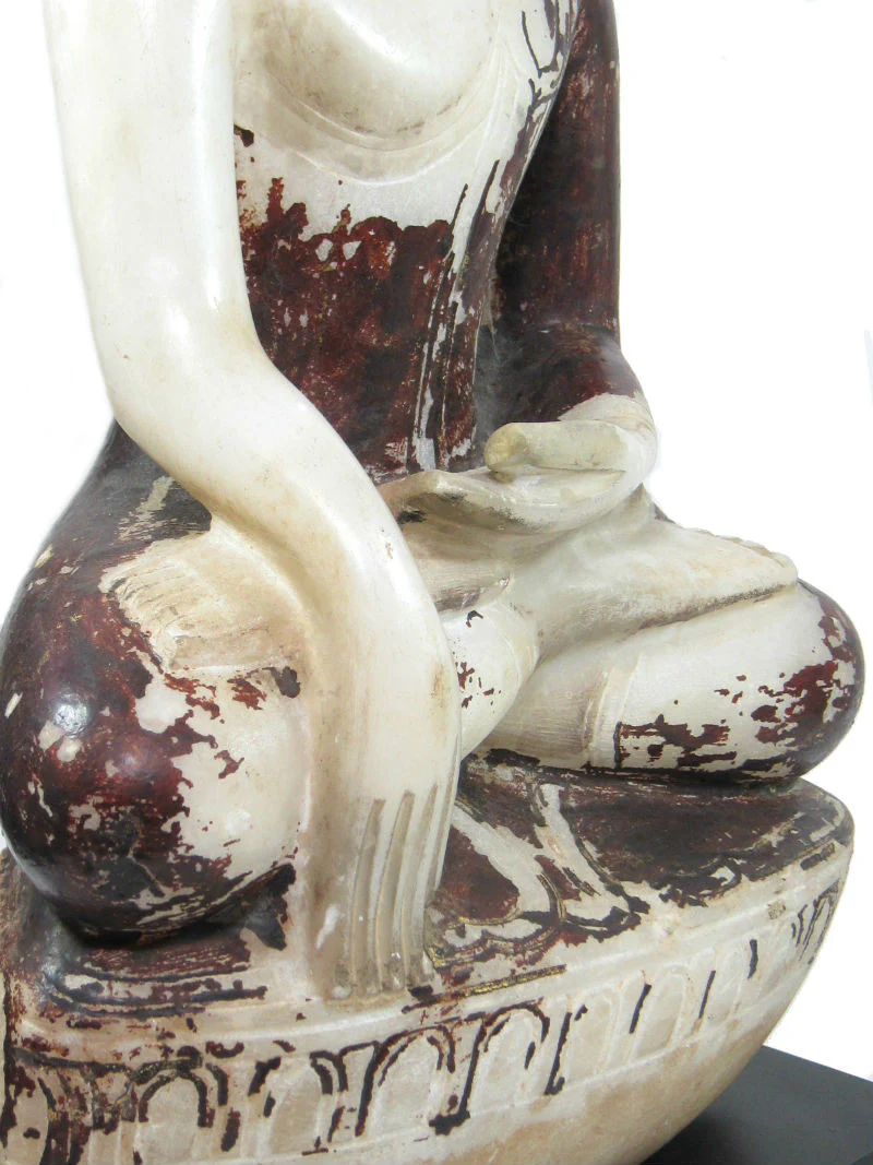 Alabaster Buddha Ca. 1900-1950 - Image 2