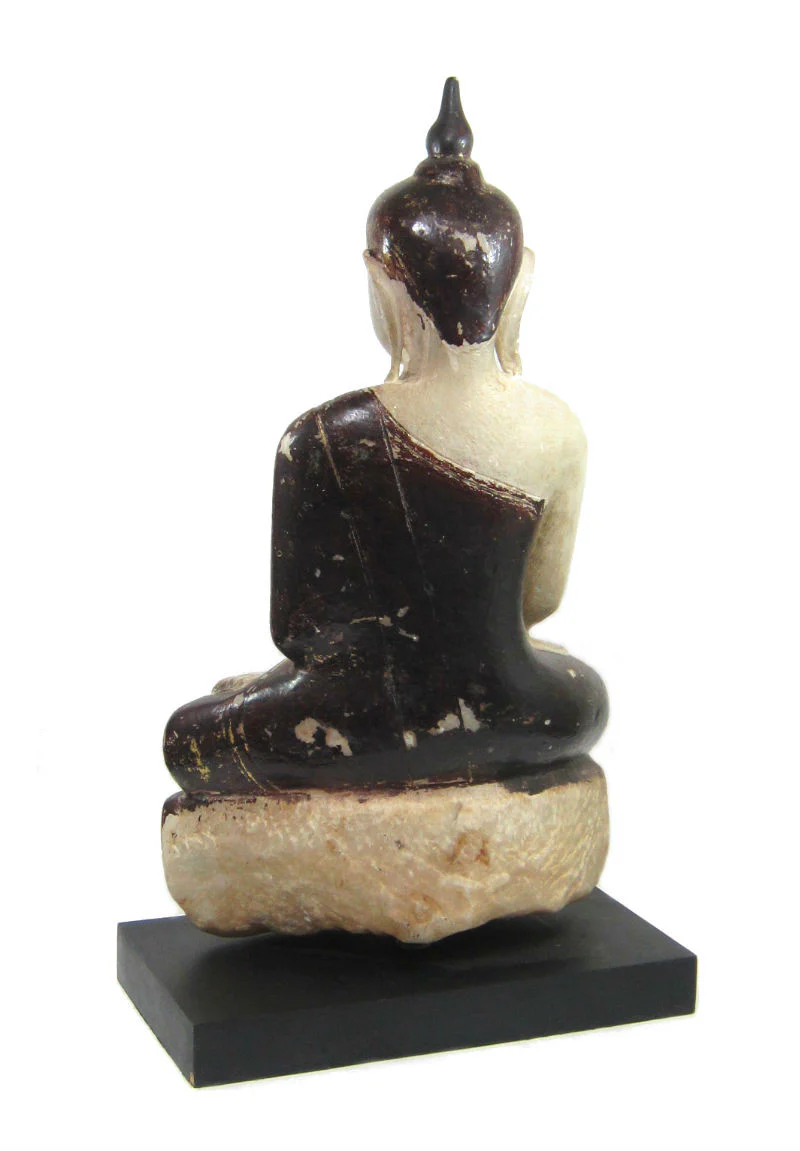 Alabaster Buddha Ca. 1900-1950 - Image 5