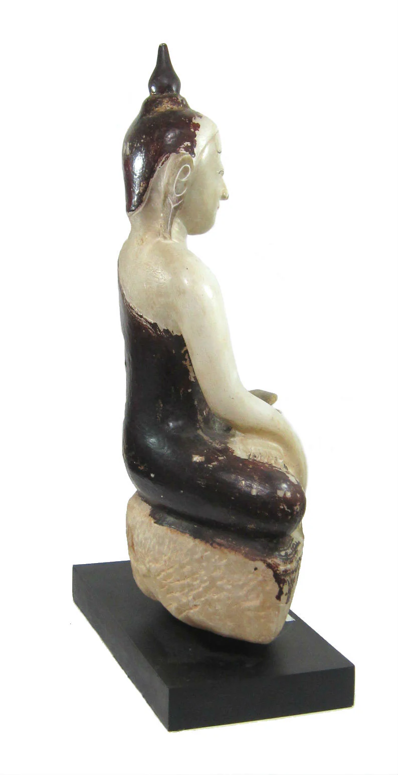 Alabaster Buddha Ca. 1900-1950 - Image 7